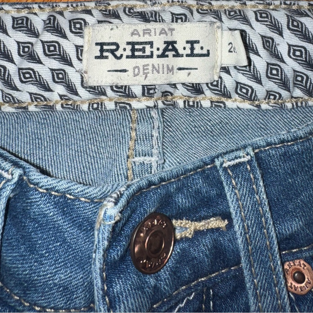 Ariat REAL Denim Medium Blue Jeans
